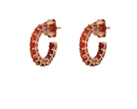 Orecchini Bronzallure Donna Cerchio in Lega metallica WSBZ02118ORANGE - WSBZ02118ORANGE